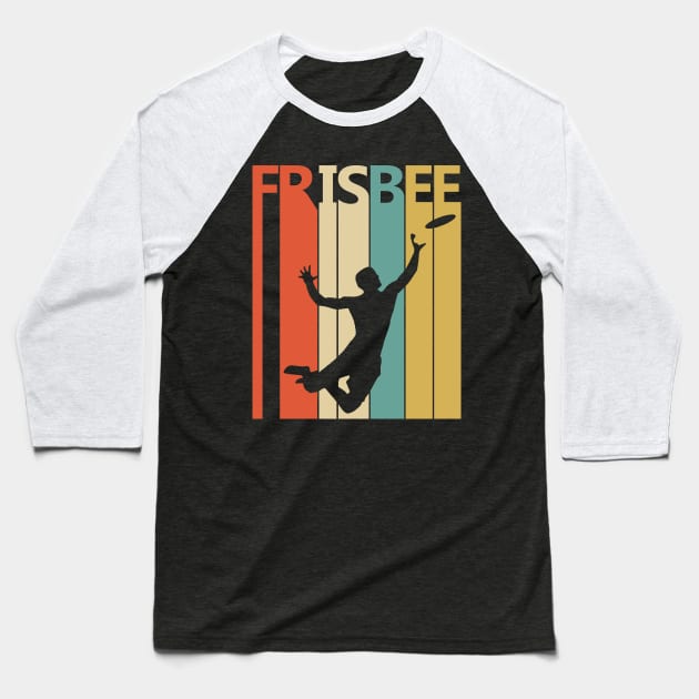 Vintage Frisbee Sport Gift Baseball T-Shirt by GWENT